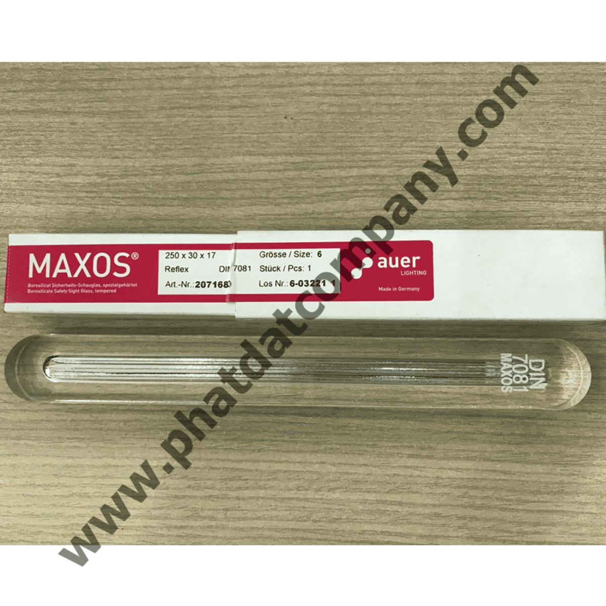 Kính Thủy Maxos 250x30x17mm