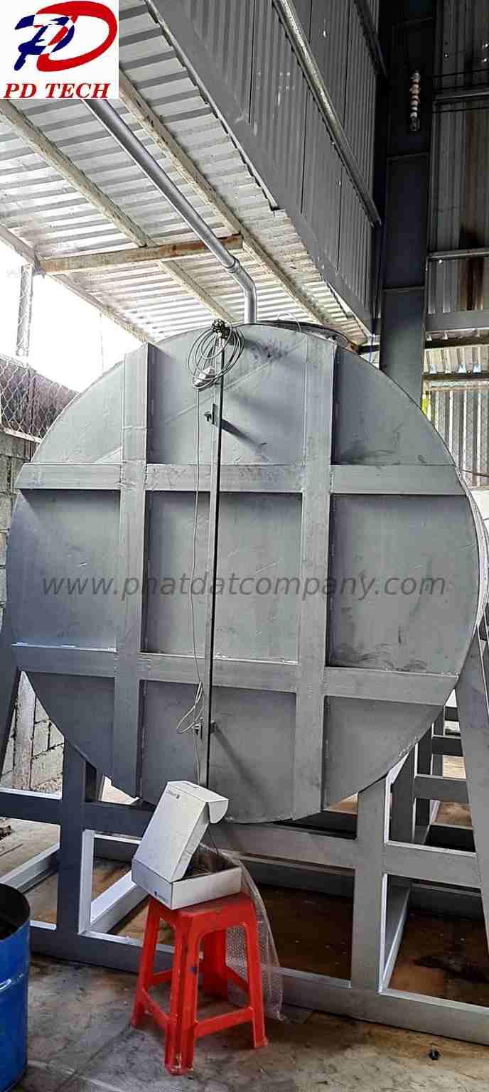 Kéo dây cáp lắp đặt cảm biến báo mức dầu