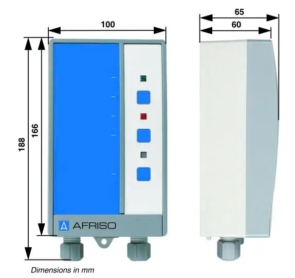 bộ đo mức bồn dầu