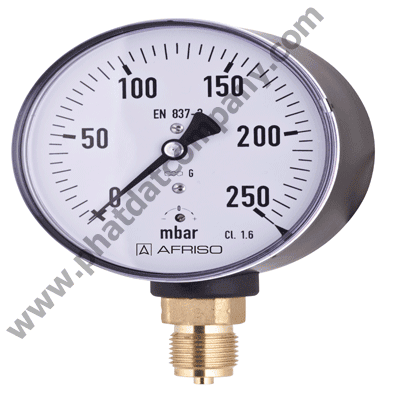 Đồng hồ đo áp suất 250mbar