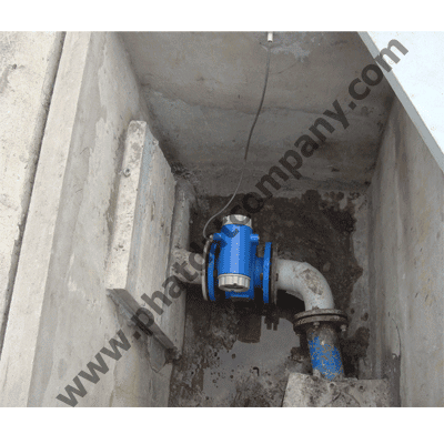 đồng hồ đo lưu lượng nước thải điện tử