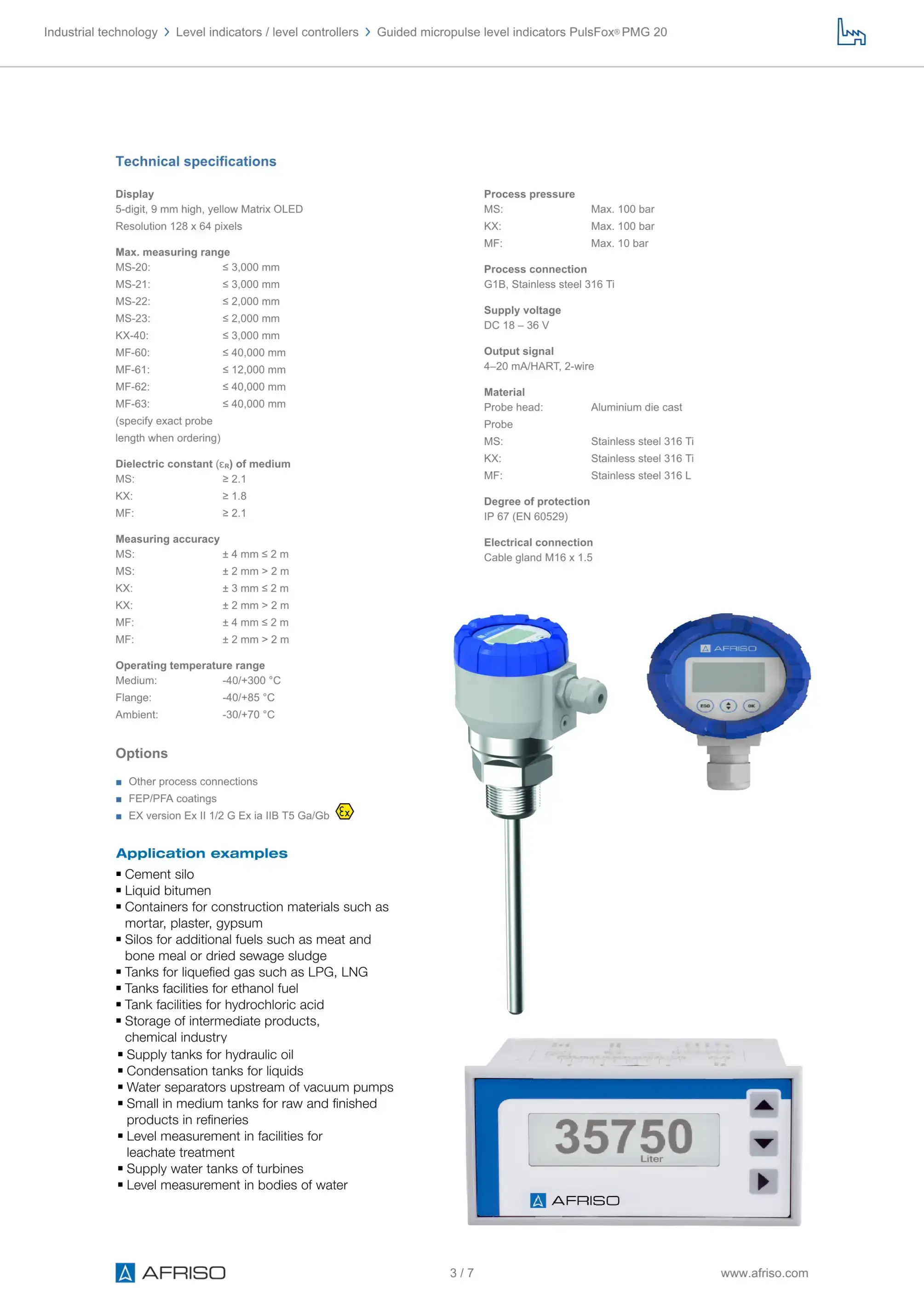 que đo mức nước nóng 300 độ
