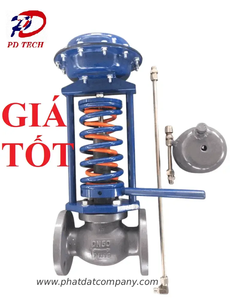 van giảm áp hơi nóng