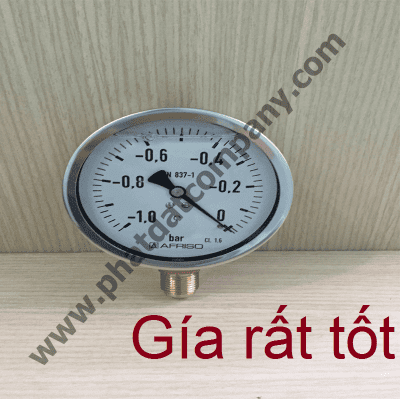 Đồng hồ áp suất âm Afriso 12
