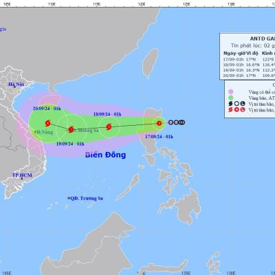 Bão số 4 có sức mạnh như thế nào