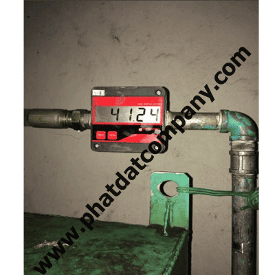 Đồng hồ đo lưu lượng dầu Gespasa được lắp đặt tại nhà máy sản xuất bao bì H , Bình Dương, miền nam.