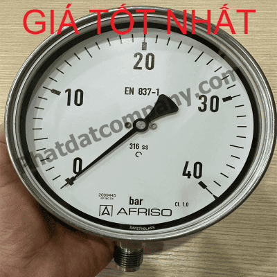 Đồng hồ đo áp suất nồi hơi đồng hồ đo áp suất hơi nóng 380 độ C