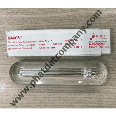 Kính Thủy Maxos 165x34x17mm Kính Thủy 165 Maxos Kính Thủy Lò Hơi Maxos Kính Thủy Maxos Din 7081 Kính Quan Sát Maxos Hàng Đức