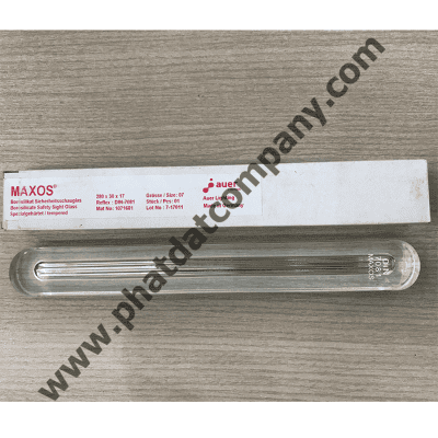Kính Thủy Maxos 280x30x17mm Kính Thủy Maxos Kính Thủy Lò Hơi Maxos Kính Thủy Maxos Din 7081 Kính Quan Sát Maxos Hàng Đức