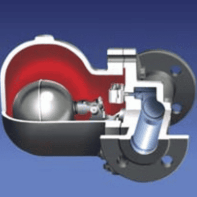 Bẫy hơi dạng phao