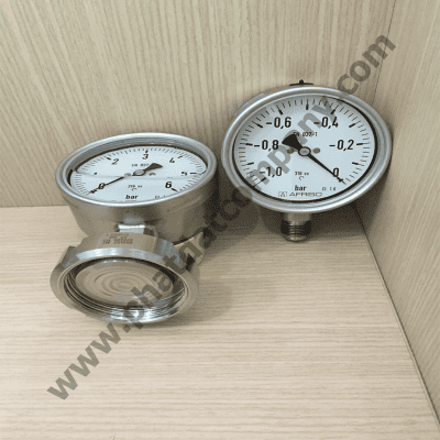 Đồng hồ đo áp suất có dầu