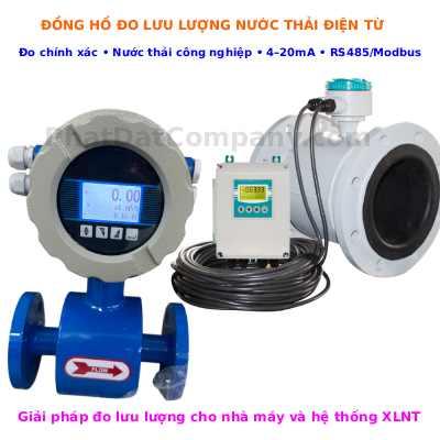 Đồng hồ đo lưu lượng nước thải điện từ