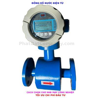 Hướng Dẫn Chọn Đồng Hồ Nước Điện Từ Giảm Chi Phí Nhà Máy