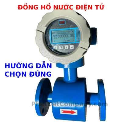 Hướng Dẫn Chọn Đồng Hồ Nước Điện Từ Giảm Chi Phí Nhà Máy