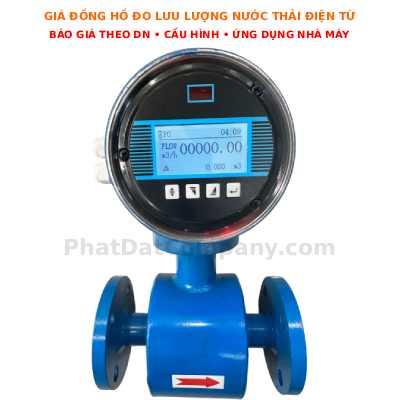 Giá Đồng Hồ Đo Lưu Lượng Nước Thải Điện Từ 2026 | Báo Giá
