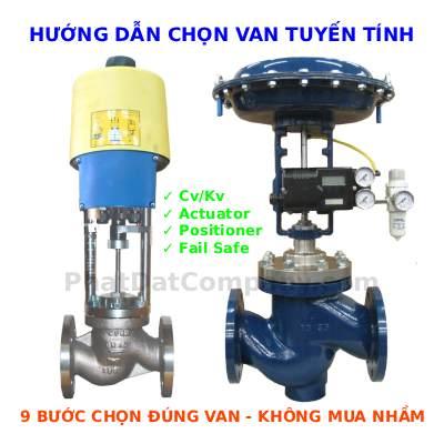 Hướng Dẫn Chọn Van Tuyến Tính: 9 Bước Giúp Kỹ Sư Chọn Đúng Cho Hơi Nóng, Dầu Nóng, HVAC