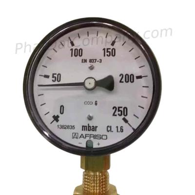 Test Đồng Hồ Áp Suất 250mbar AFRISO Trước Khi Giao Khách | Quy Trình Kiểm Tra Thực Tế