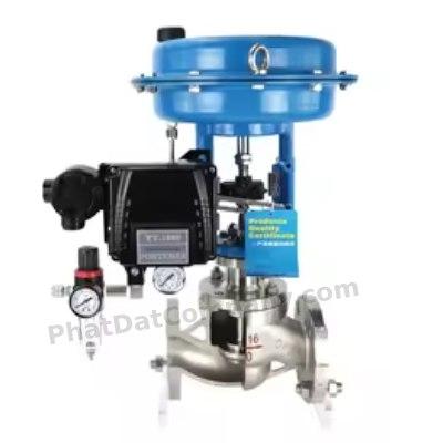 Van Cầu Điều Khiển Tuyến Tính DN32 | Van Tuyến Tính Điều Tiết Hơi, Dầu Nóng, Lò Hơi