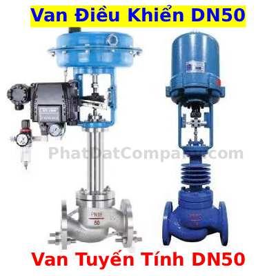 Van Tuyến Tính DN50 | Báo Giá Van Điều Khiển DN50 Khí Nén, Điện